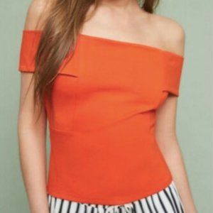 NWT- ANTHROPOLOGIE Off the Shoulder Top